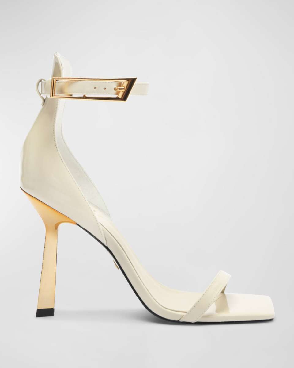 Ciara Patent Ankle-Strap Sandals